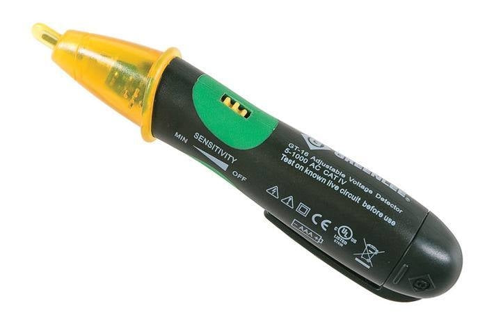 Detector de tensión ajustable Greenlee - Prueba y Medición