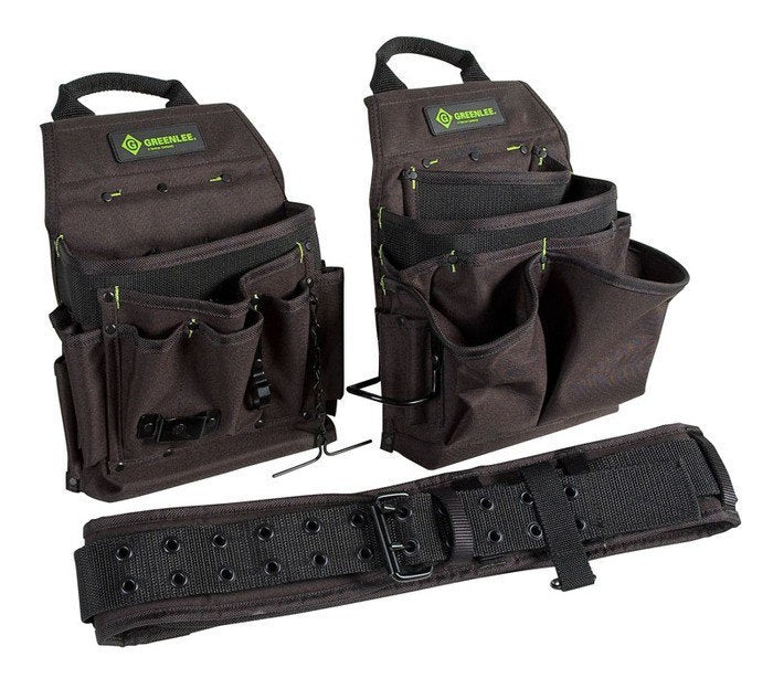 Combo de morral y cinturón de 3 piezas Greenlee - Almacenamiento