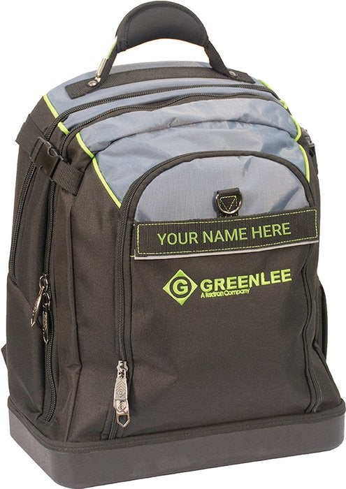 Mochila para herramientas profesionales y tecnología Greenlee - Almacenamiento