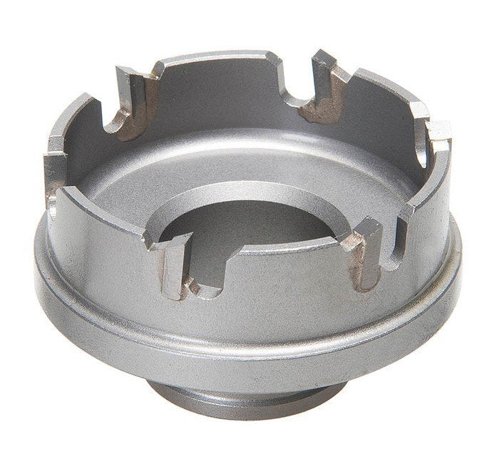 Cortador de punta de carburo para orificios de 1-3/4 pulg. de cambio rápido Greenlee - Sacabocados