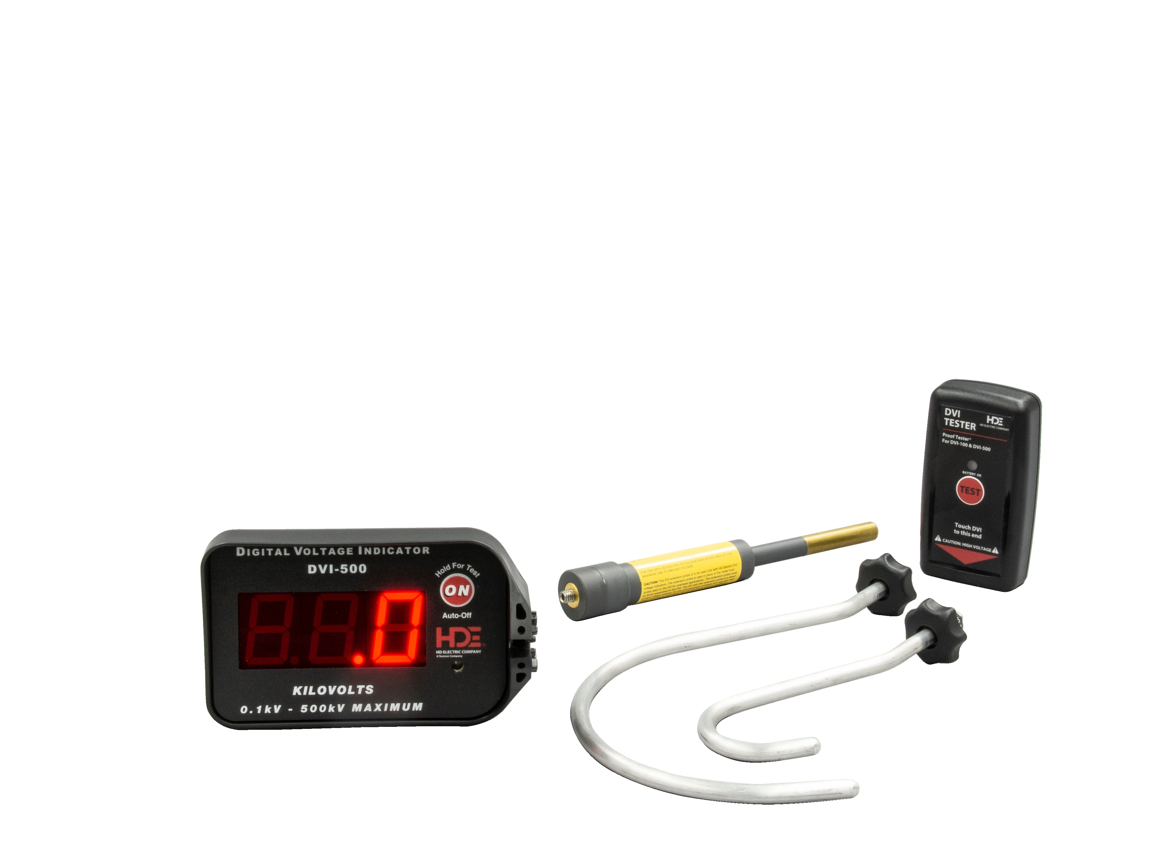 Indicador digital de voltaje de 500 kV de kit OH/UG 2 Greenlee - Prueba y Medición