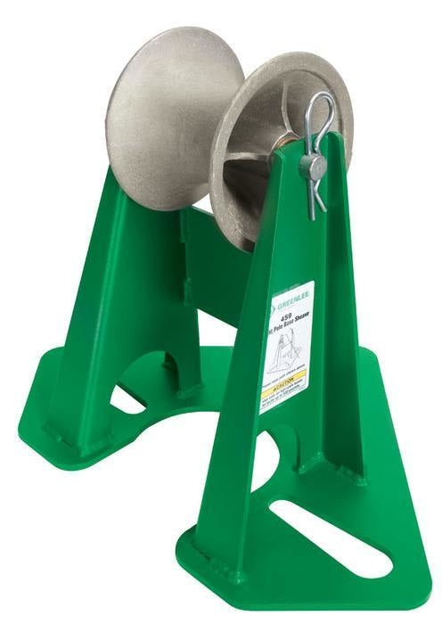Polea de base de luz Greenlee - Pasacables y Traccionadores