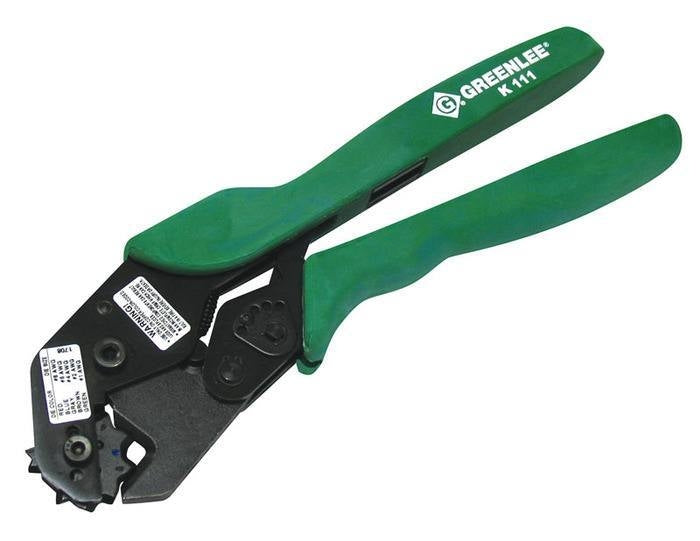 Herramienta de engarzado 8-1 awg Greenlee - Terminación de Cables