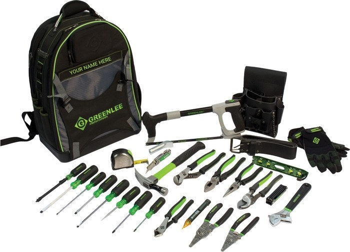 Kit de mochila para herramientas profesionales Greenlee - Almacenamiento