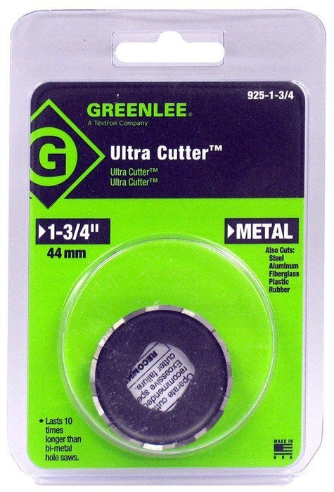 Cortador Ultra de 1-3/4 pulg. Greenlee - Sacabocados