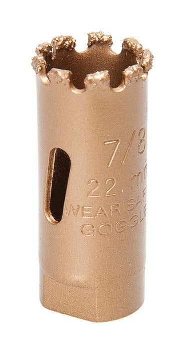 Sierra perforadora de granalla de carburo de 7/8 pulg. Greenlee - Sacabocados