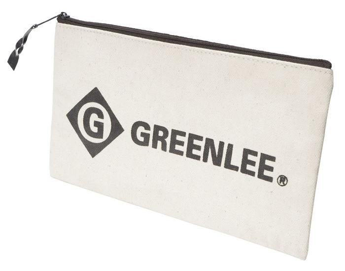 Bolsa pequeña con cremallera Greenlee - Herramientas Manuales