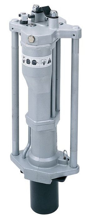 Insertadora de postes de señalización con accionador integrado y adaptador de postes universal