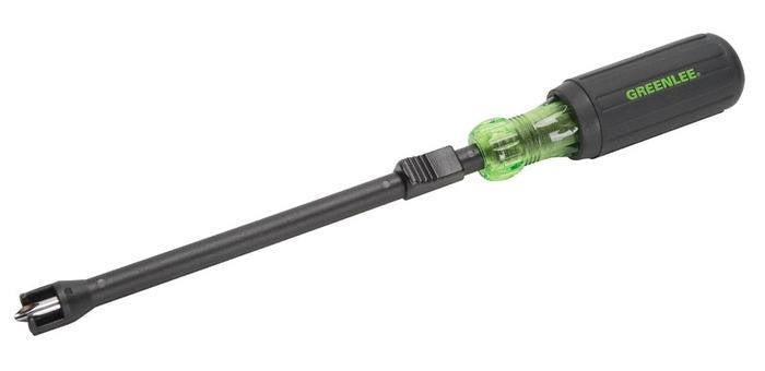 Destornillador Phillips n.º 2 x 7 pulg. con sujetador de tornillos Greenlee - Herramientas Manuales