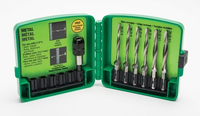 Kit de brocas macho Greenlee - Sacabocados