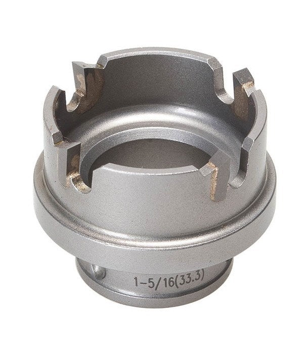 Cortador de punta de carburo para orificios de 1-5/16 pulg. de cambio rápido Greenlee - Sacabocados