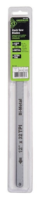 Paq. cuchillas de sierra para metales - 32 TPI Greenlee - Herramientas Manuales