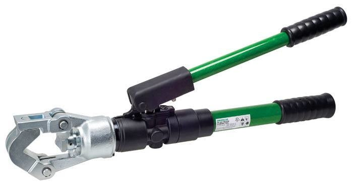 Herramienta de engarzado sin troqueles hidráulica manual Greenlee - Terminación de Cables
