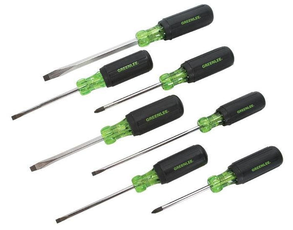 Juego destornilladores 7 piezas — Greenlee
