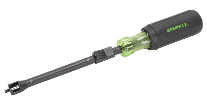 Destornillador con sujetador de tornillos de 1/8 pulg. x 5 pulg. Greenlee - Herramientas Manuales