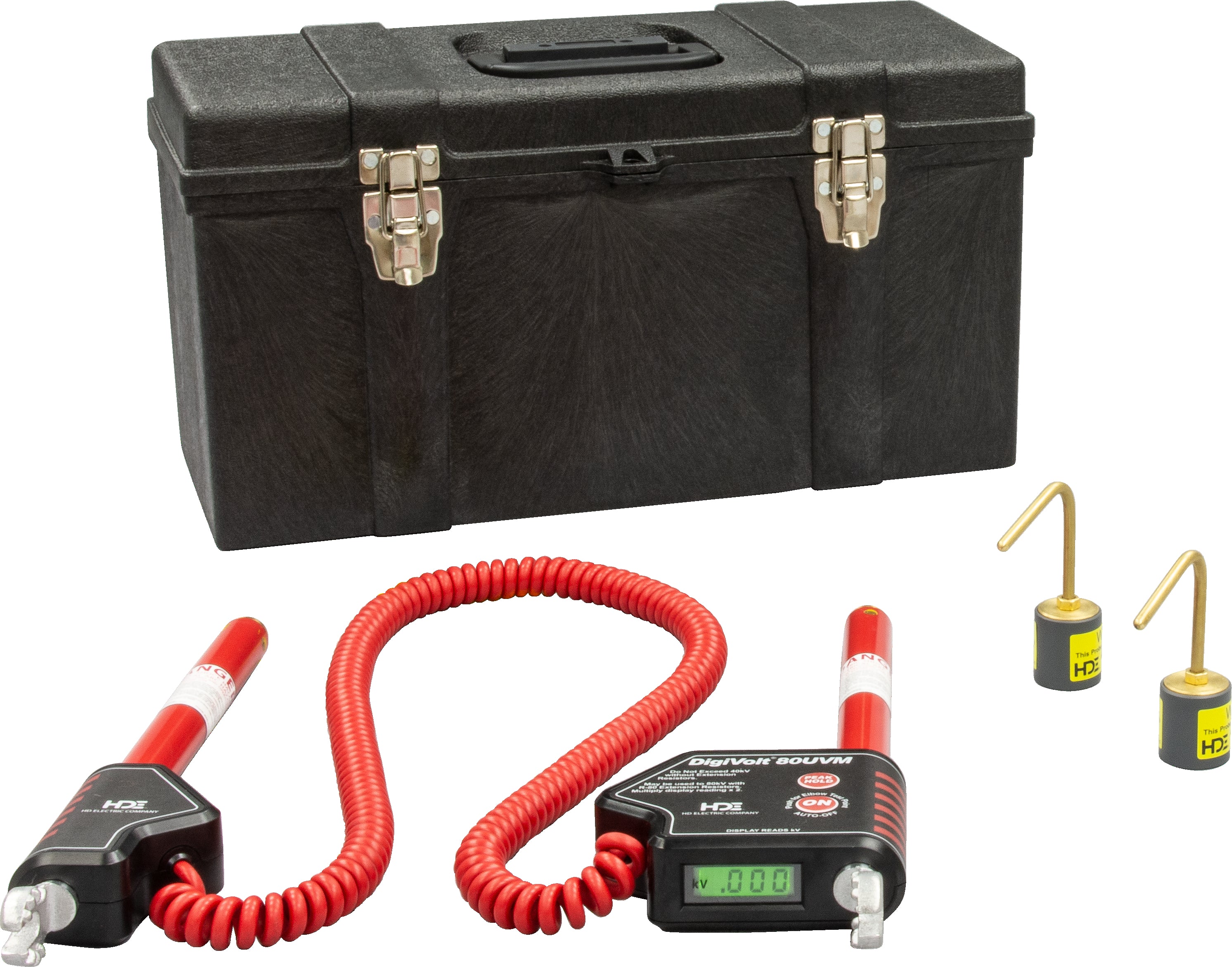 Voltímetro digital Digivolt 80 kV Greenlee - Prueba y Medición