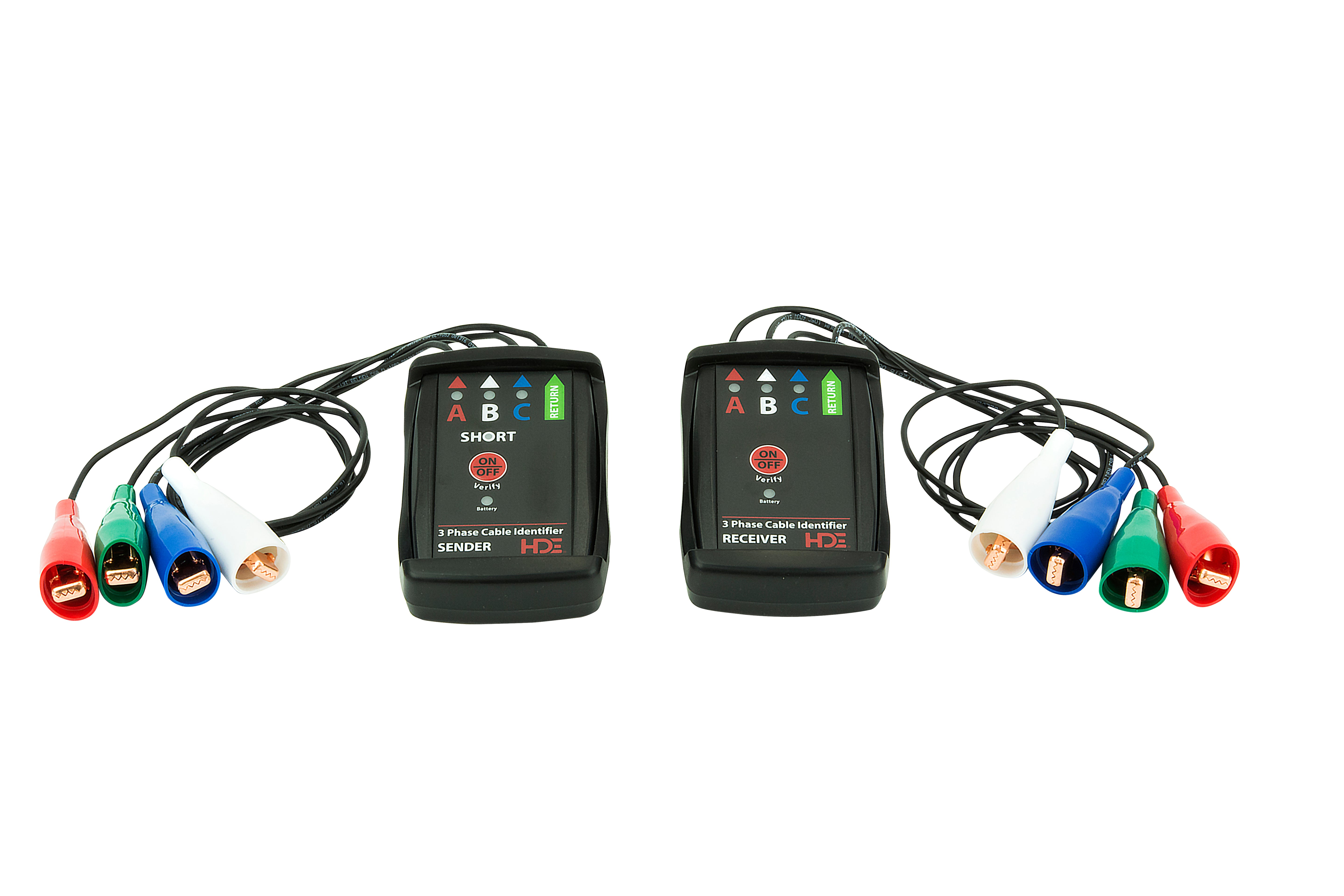Transmisor y receptor de identificación de cable de 4 fases Greenlee - Prueba y Medición