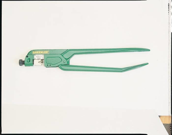 Engarzadora manual Greenlee - Terminación de Cables