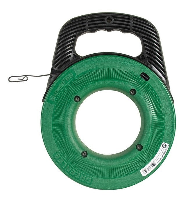 Cinta pasacable de acero de 65' Greenlee - Pasacables y Traccionadores
