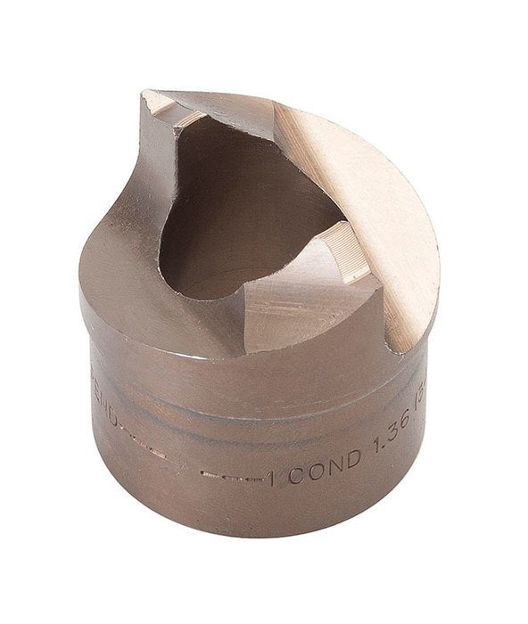 Punzón Speed Punch de 1 pulg. de acero inoxidable Greenlee - Sacabocados