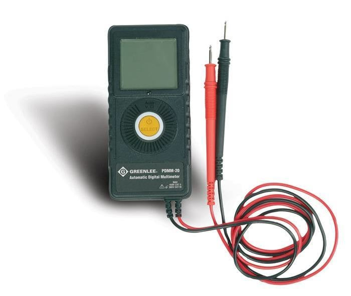 Multímetro de Bolsillo de 450 V Greenlee - Prueba y Medición