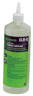 Lubricante transparente de extracción, 1/4 de galón Greenlee - Pasacables y Traccionadores