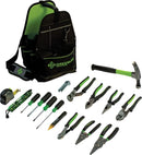 Portaherramientas abierto para electricista de 11 pulg. Greenlee - Herramientas Manuales