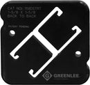 Troqueles para tirantes dobles Greenlee - Herramientas Manuales