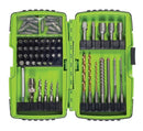 Juego de brocas/mechas para electricistas de 68 piezas Greenlee - Sacabocados