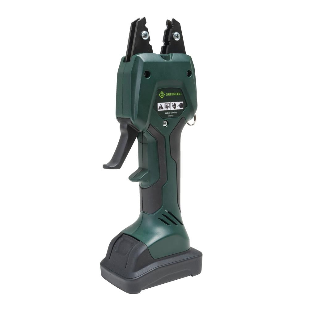 Kit de herramienta de engarzado con mandíbula de 12 milímetros y cargador de 230 Voltios con est... Greenlee - Almacenamiento