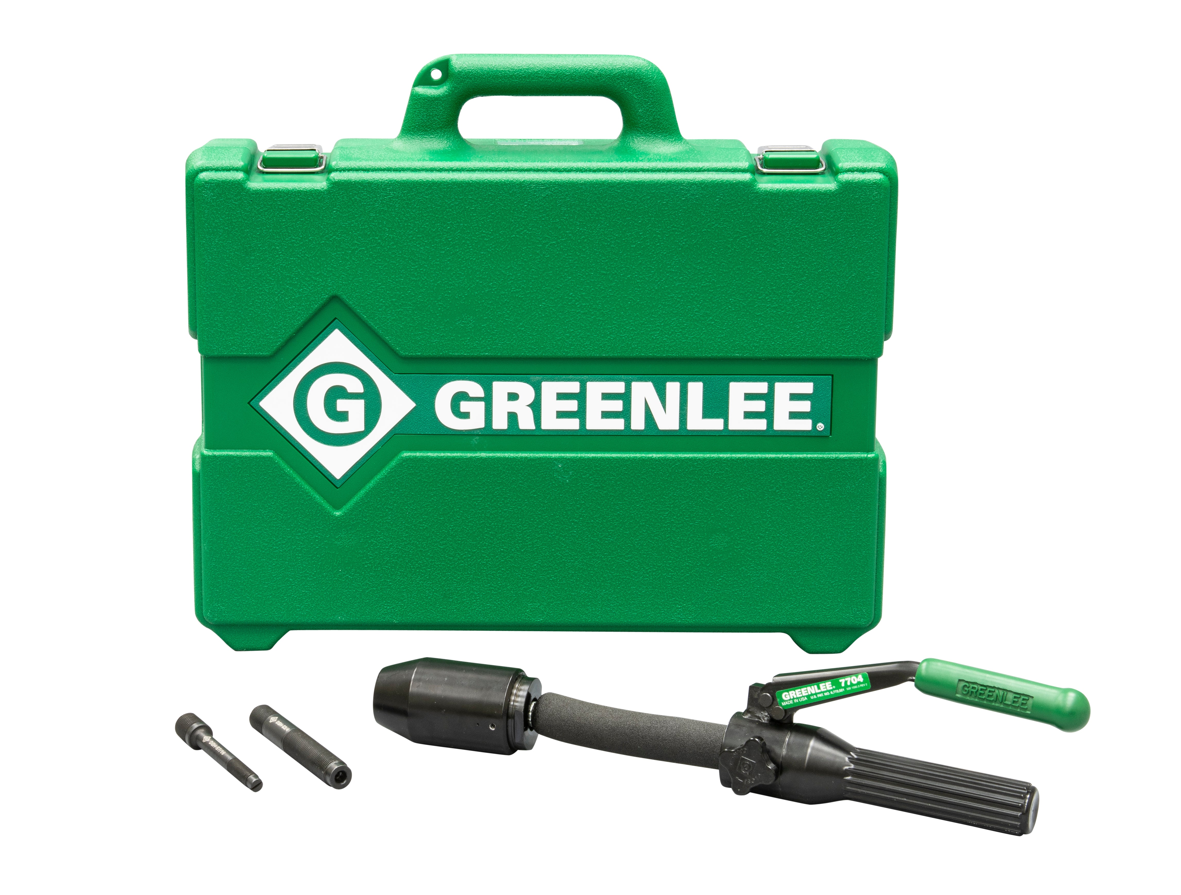 Llave sacabocados hidráulica de 8 toneladas Quick Draw Flex Greenlee - Sacabocados