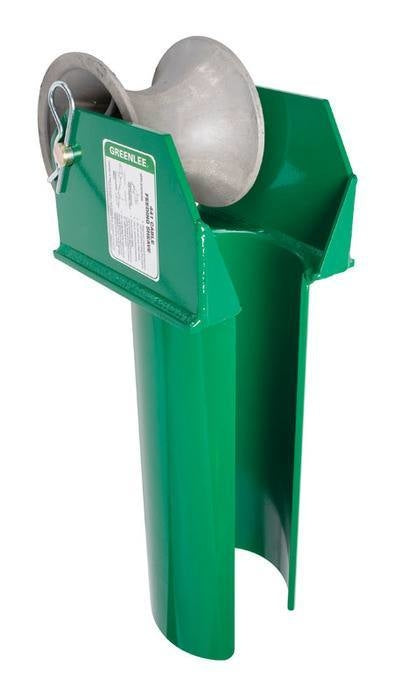 Polea de alimentación de cable de 6 pulg. Greenlee - Pasacables y Traccionadores