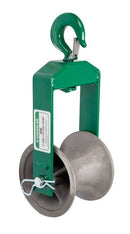 Polea con gancho de 6 pulg. Greenlee - Pasacables y Traccionadores