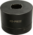 Troquel sacabocados con botón pulsador (Hermético) - 22,5 mm Greenlee - Sacabocados