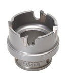 Cortador de punta de carburo para orificios de 1-7/32 pulg. de cambio rápido Greenlee - Sacabocados