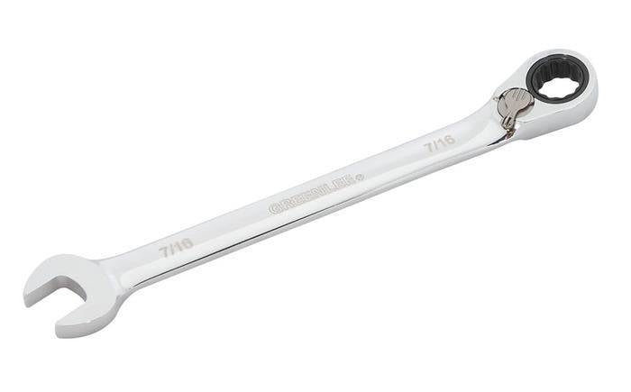 Llave de trinquete combinada de 7/16 pulg. Greenlee - Herramientas Manuales