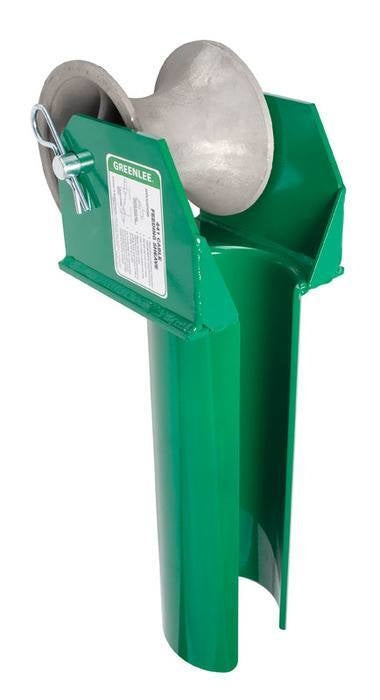 Polea de alimentación para conducto de 5 pulg. Greenlee - Pasacables y Traccionadores