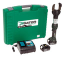 Cortador de 2 pulg. con dos baterías de 4,0 Ah de 120 V de cargador y estuche Greenlee - Terminación de Cables