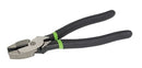 Alicate de corte lateral de alta palanca con mango sumergido de 8 pulg. Greenlee - Herramientas Manuales