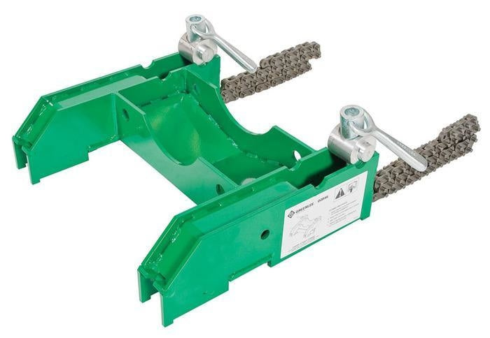 Ensamble de montaje de cadena Greenlee - Pasacables y Traccionadores