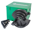 Grupo de zapatas para conducto rígido con revestimiento de PVC de 1/2 pulg. a 2 pulg. Greenlee - Curvado
