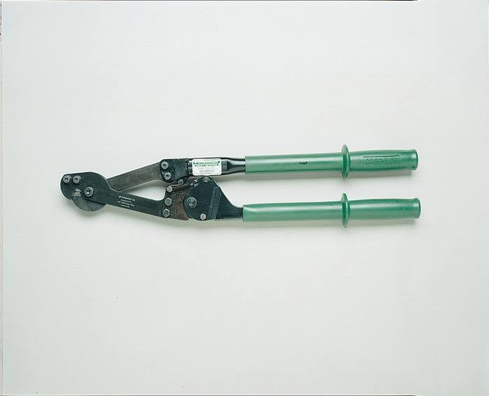 Cortador de cables de sujeción de trinquete para servicio pesado Greenlee - Terminación de Cables
