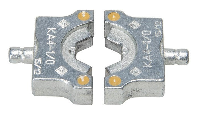 Juego de troqueles para engarzado de aluminio Nº. 1/0 (Ka4-1) Greenlee - Terminación de Cables