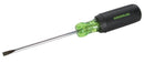 Destornillador de punta plana con vástago redondo de 3/16 pulg. x 4 pulg. Greenlee - Herramientas Manuales