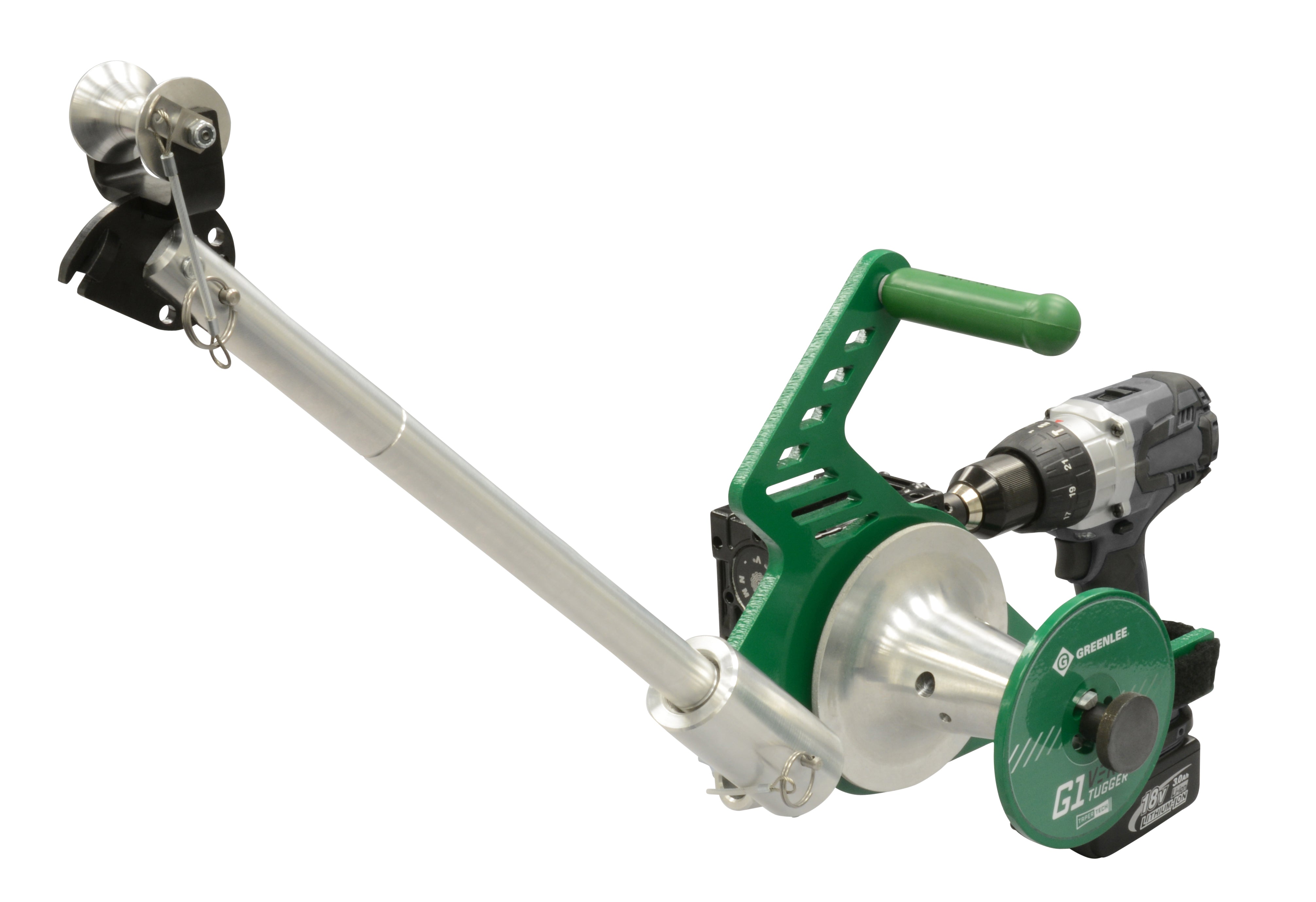 G1 Versi-Tugger™ - traccionador portátil de 1 000 lb G2 Greenlee - Pasacables y Traccionadores
