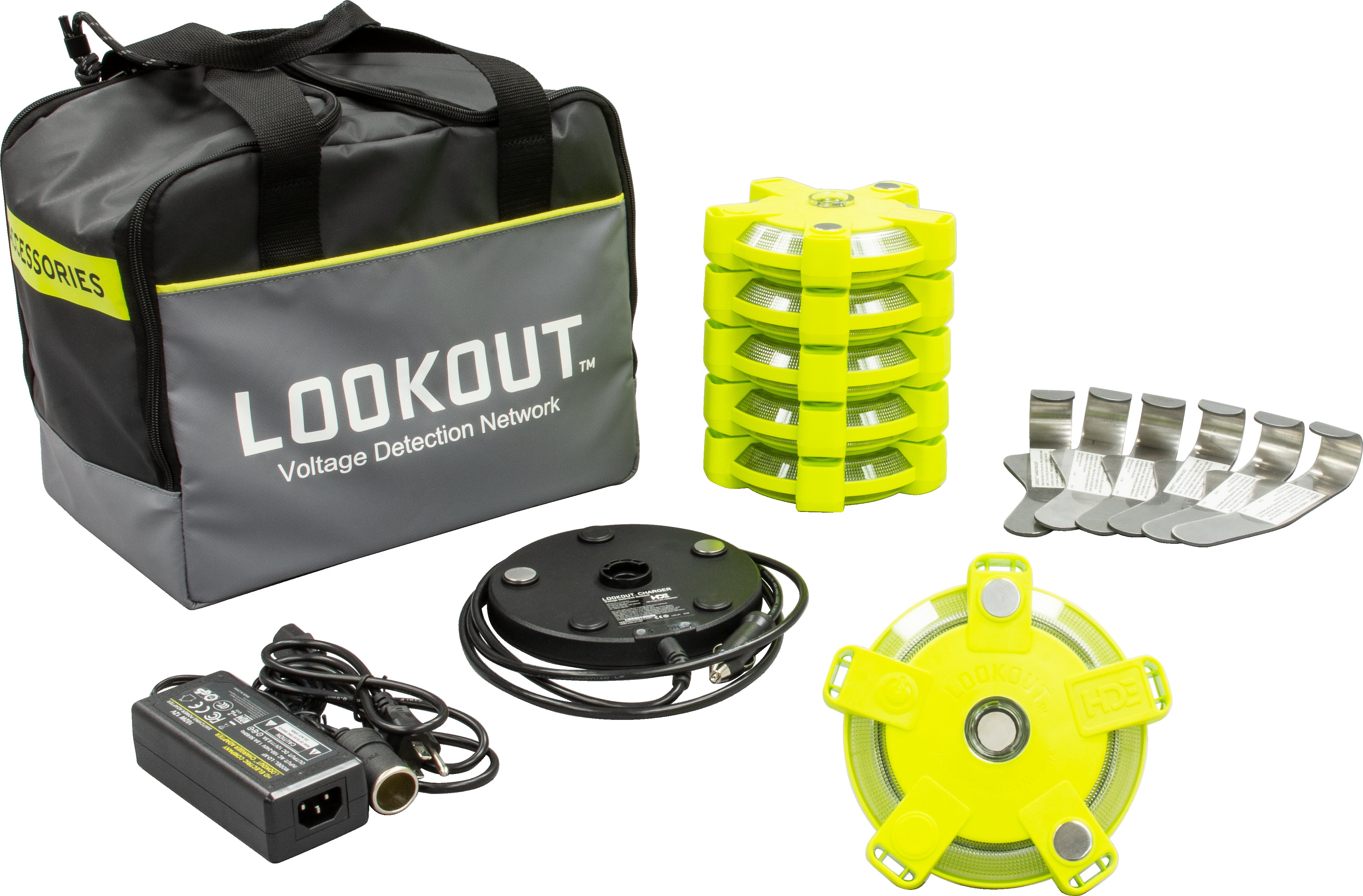 Red de detección de tensión Lookout® de equipo para valla Greenlee - Prueba y Medición