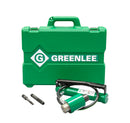 Llave de sacabocado hidráulica de 11 toneladas con bomba manual Greenlee - Sacabocados