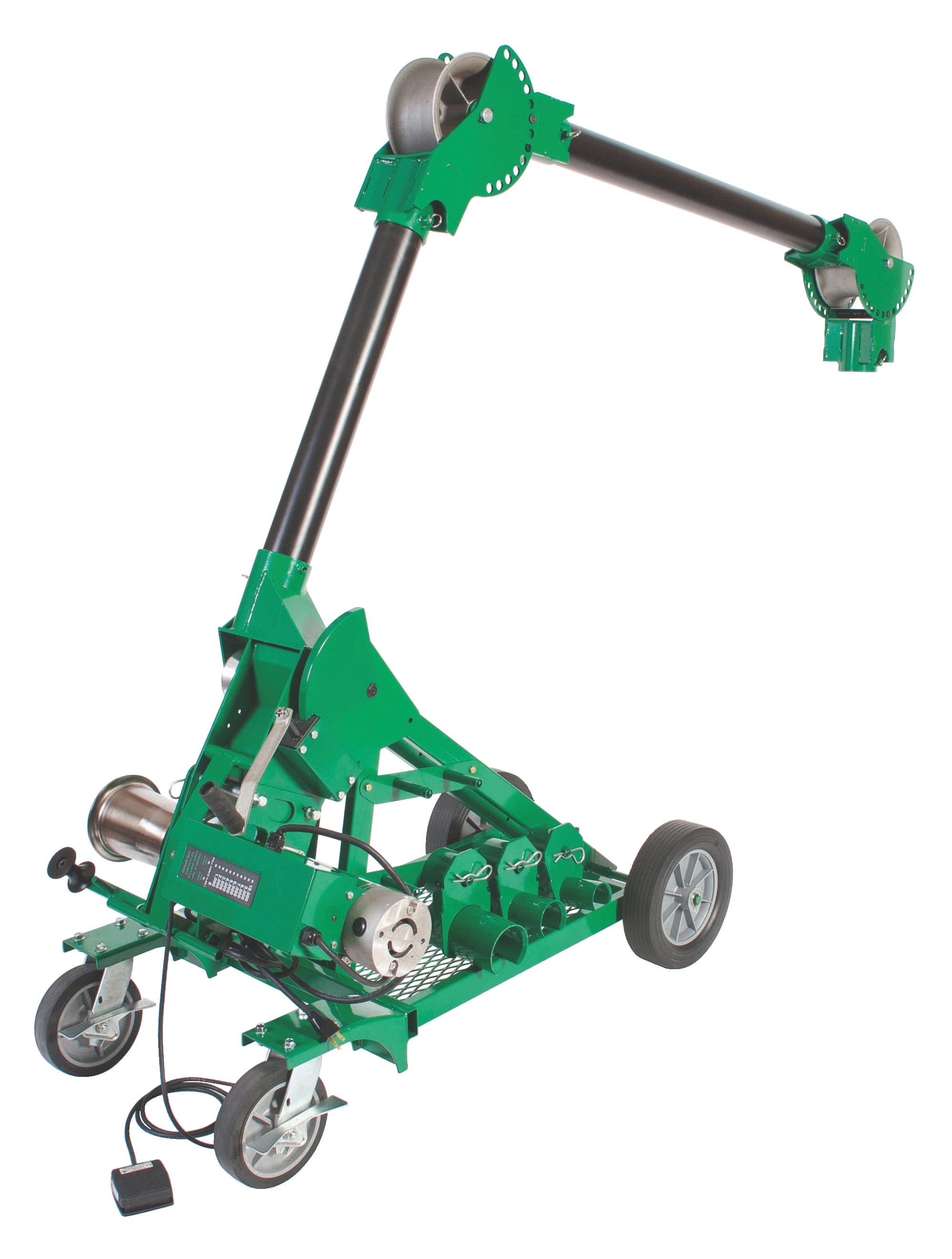 Paquete UT10 con Mobile Versi Boom Greenlee - Pasacables y Traccionadores