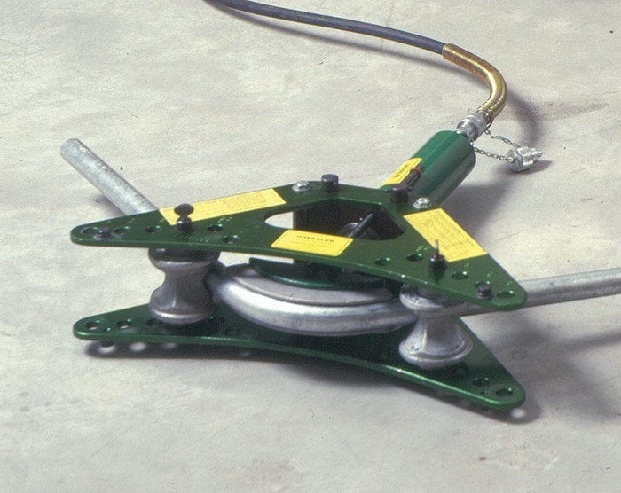 Dobladora hidráulica para conducto (1/2 x 2) Greenlee - Curvado
