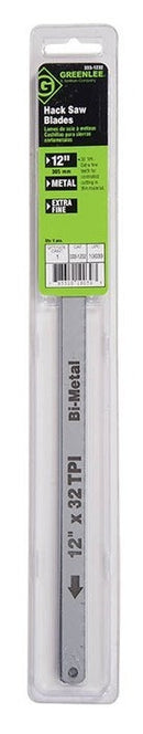 Paq. cuchillas de sierra para metales - 32 TPI Greenlee - Herramientas Manuales